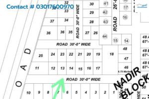 5 marla plot for sale in khayaban e ali housing bahawalpur