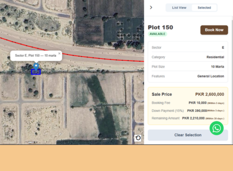 10 marla plot for sale in DHA Bahawalpur