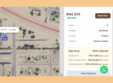 10 marla plot for sale in DHA Bahawalpur