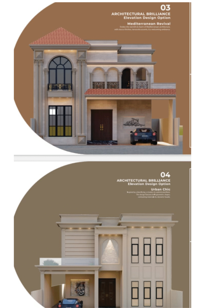 Front Elevation D homes