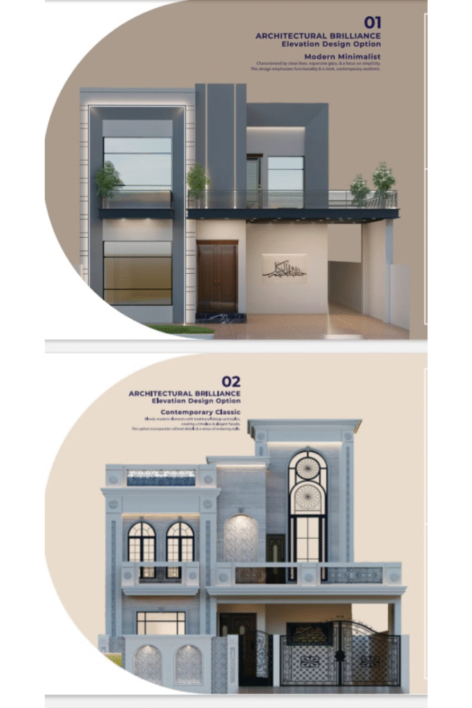 front elevation sector D